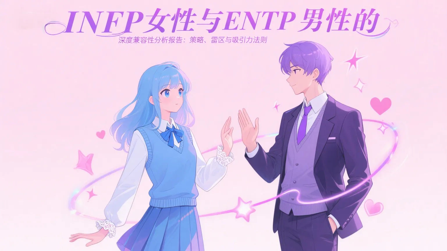 INFP女性与ENTP男性的深度兼容性分析报告：策略、雷区与吸引力法则